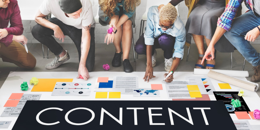 A solid content marketing strategy uses keywords based on user intent to target the right audiences.