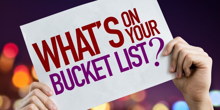 Have you created a marketing bucket list? National Bucket List Day is the perfect time!