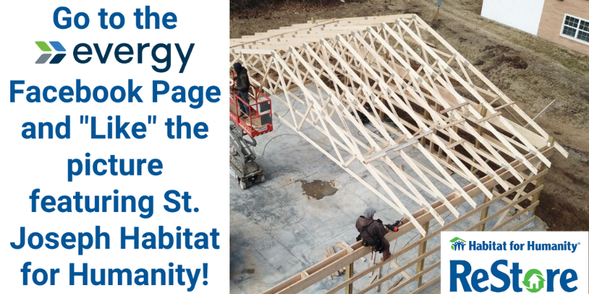 SJC Marketing assisted Habitat for Humanity in winning a contest for a $10,000 grant.