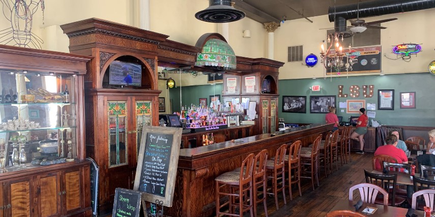 Boudreaux’s Seafood and Steaks makes you feel like you're dining in Louisiana, with authentic Cajun cuisine and decor to match the theme.