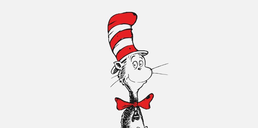 Image of The Cat in the Hat against a white background.