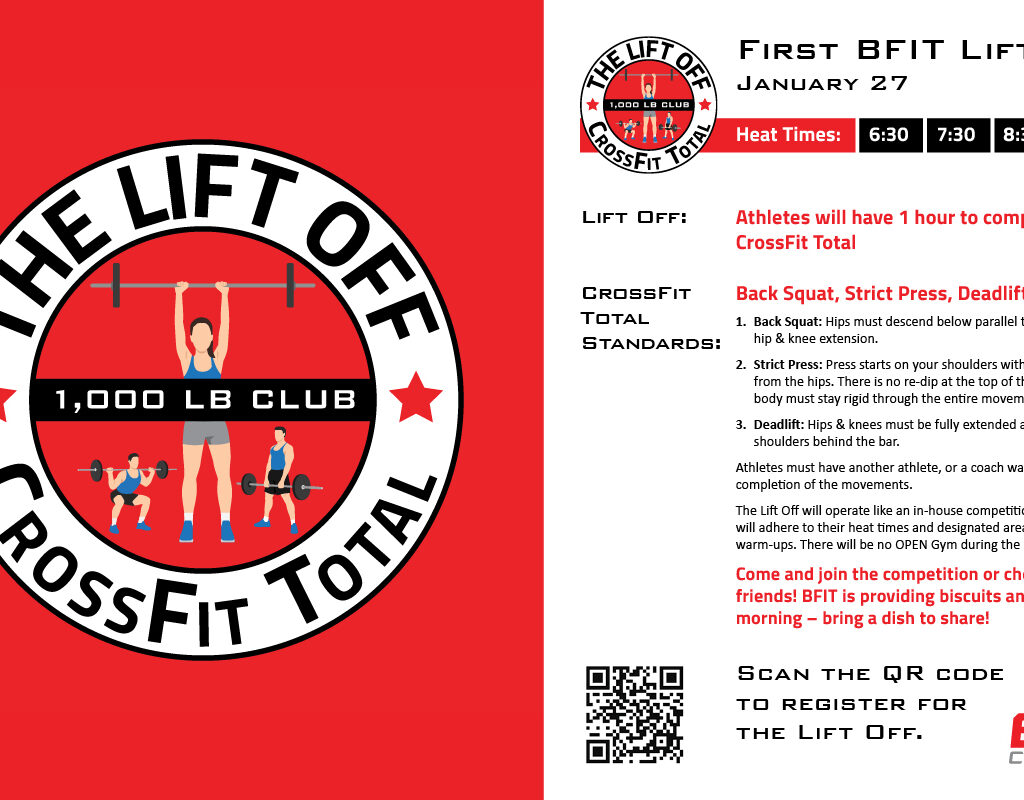 BFIT Lift Off Graphics